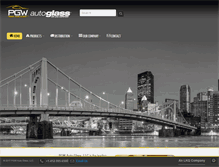 Tablet Screenshot of pgwautoglass.com